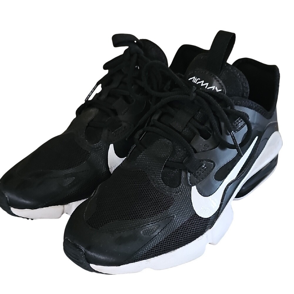 Nike Womens Air Max Infinity 2 Black White Athletic Shoes Size 7.5